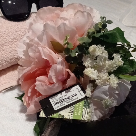 Badgley Mischka Vegan    Black Purse - Picture 3 of 5